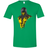 T-Shirts Irish Green / S Mortal Fire Men's Semi-Fitted Softstyle