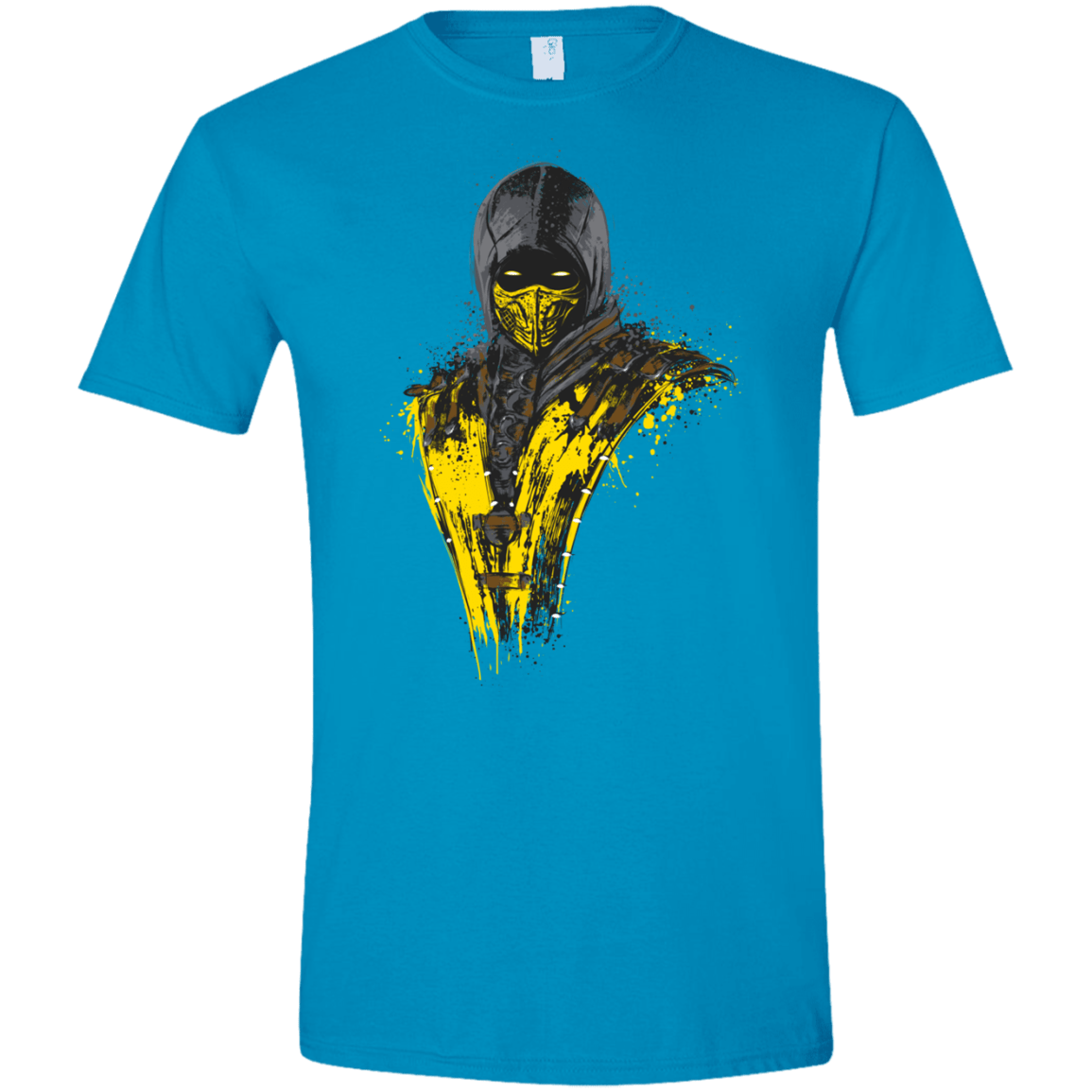 T-Shirts Sapphire / S Mortal Fire Men's Semi-Fitted Softstyle