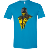 T-Shirts Sapphire / S Mortal Fire Men's Semi-Fitted Softstyle