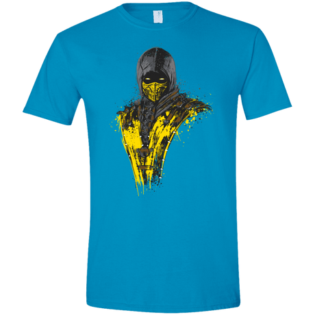 T-Shirts Sapphire / S Mortal Fire Men's Semi-Fitted Softstyle