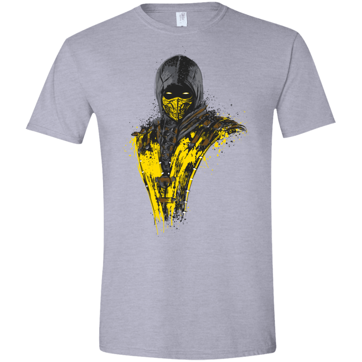 T-Shirts Sport Grey / X-Small Mortal Fire Men's Semi-Fitted Softstyle