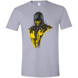 T-Shirts Sport Grey / X-Small Mortal Fire Men's Semi-Fitted Softstyle