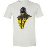 T-Shirts White / X-Small Mortal Fire Men's Semi-Fitted Softstyle