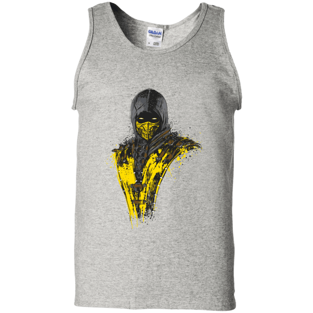 T-Shirts Ash / S Mortal Fire Men's Tank Top