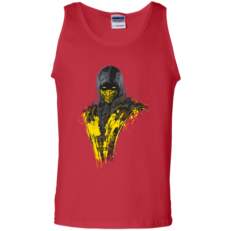 T-Shirts Red / S Mortal Fire Men's Tank Top