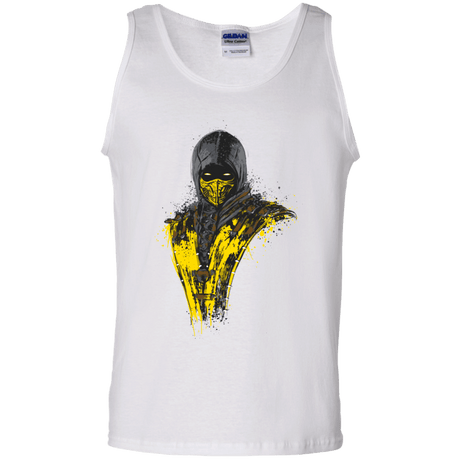 T-Shirts White / S Mortal Fire Men's Tank Top