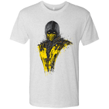 T-Shirts Heather White / S Mortal Fire Men's Triblend T-Shirt