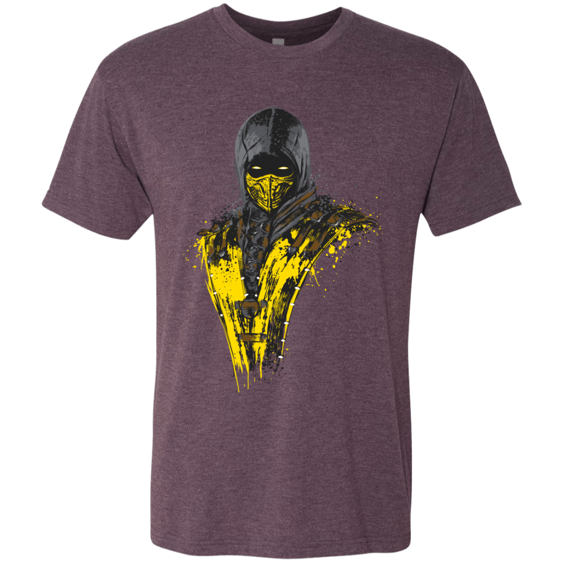 T-Shirts Vintage Purple / S Mortal Fire Men's Triblend T-Shirt