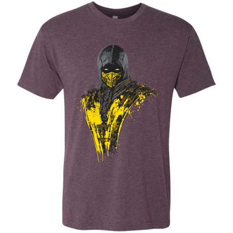T-Shirts Vintage Purple / S Mortal Fire Men's Triblend T-Shirt