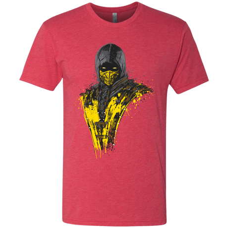 T-Shirts Vintage Red / S Mortal Fire Men's Triblend T-Shirt