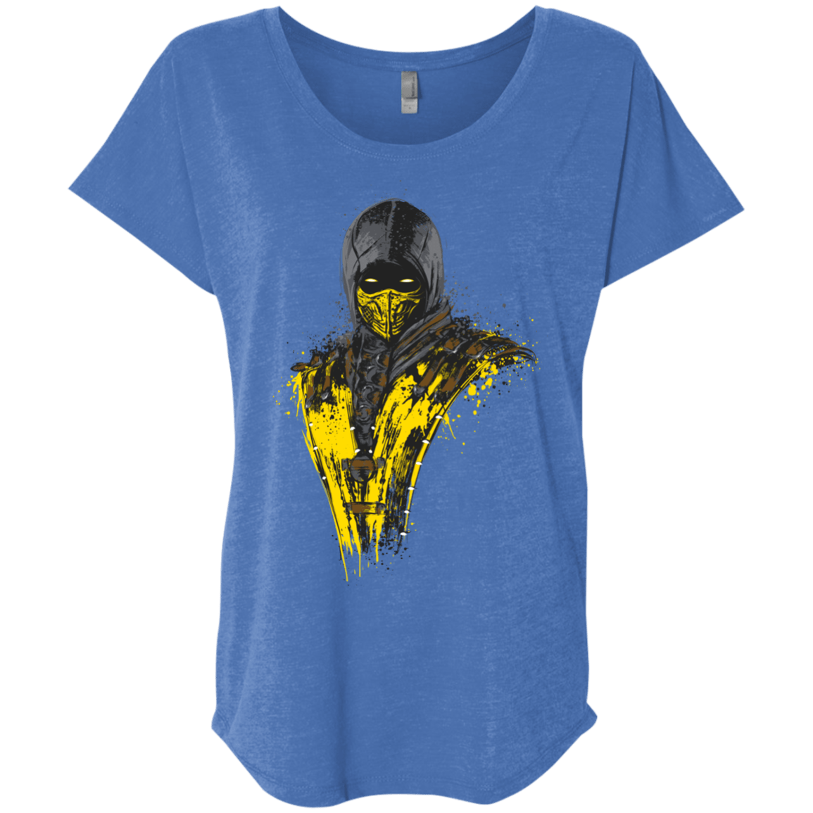 T-Shirts Vintage Royal / X-Small Mortal Fire Triblend Dolman Sleeve