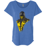 T-Shirts Vintage Royal / X-Small Mortal Fire Triblend Dolman Sleeve