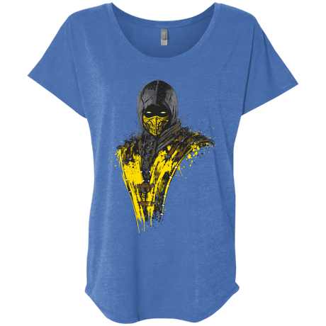 T-Shirts Vintage Royal / X-Small Mortal Fire Triblend Dolman Sleeve