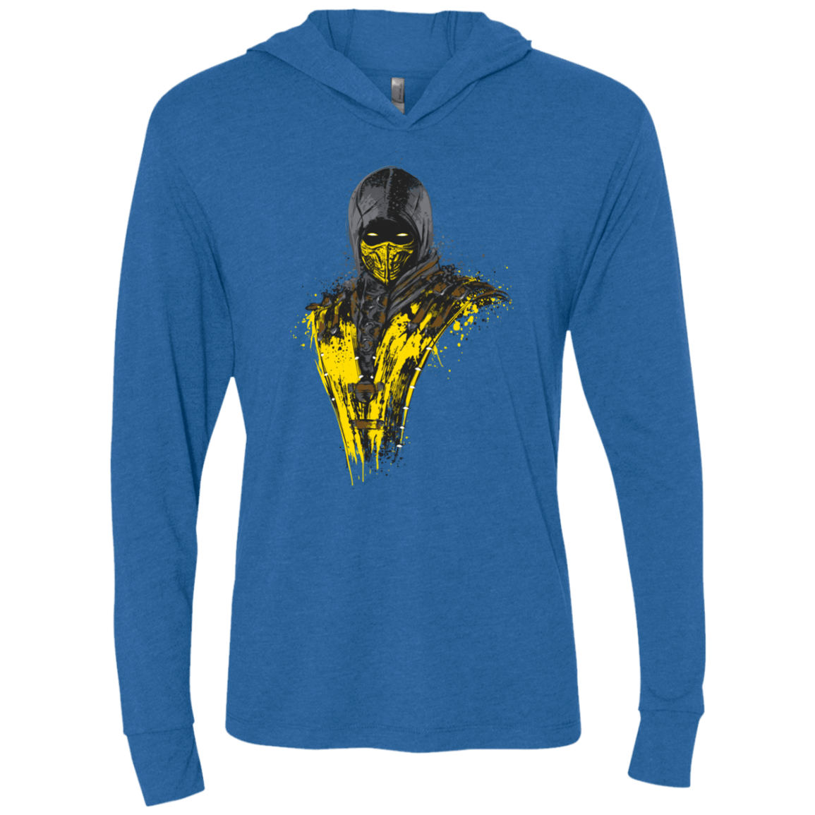 T-Shirts Vintage Royal / X-Small Mortal Fire Triblend Long Sleeve Hoodie Tee