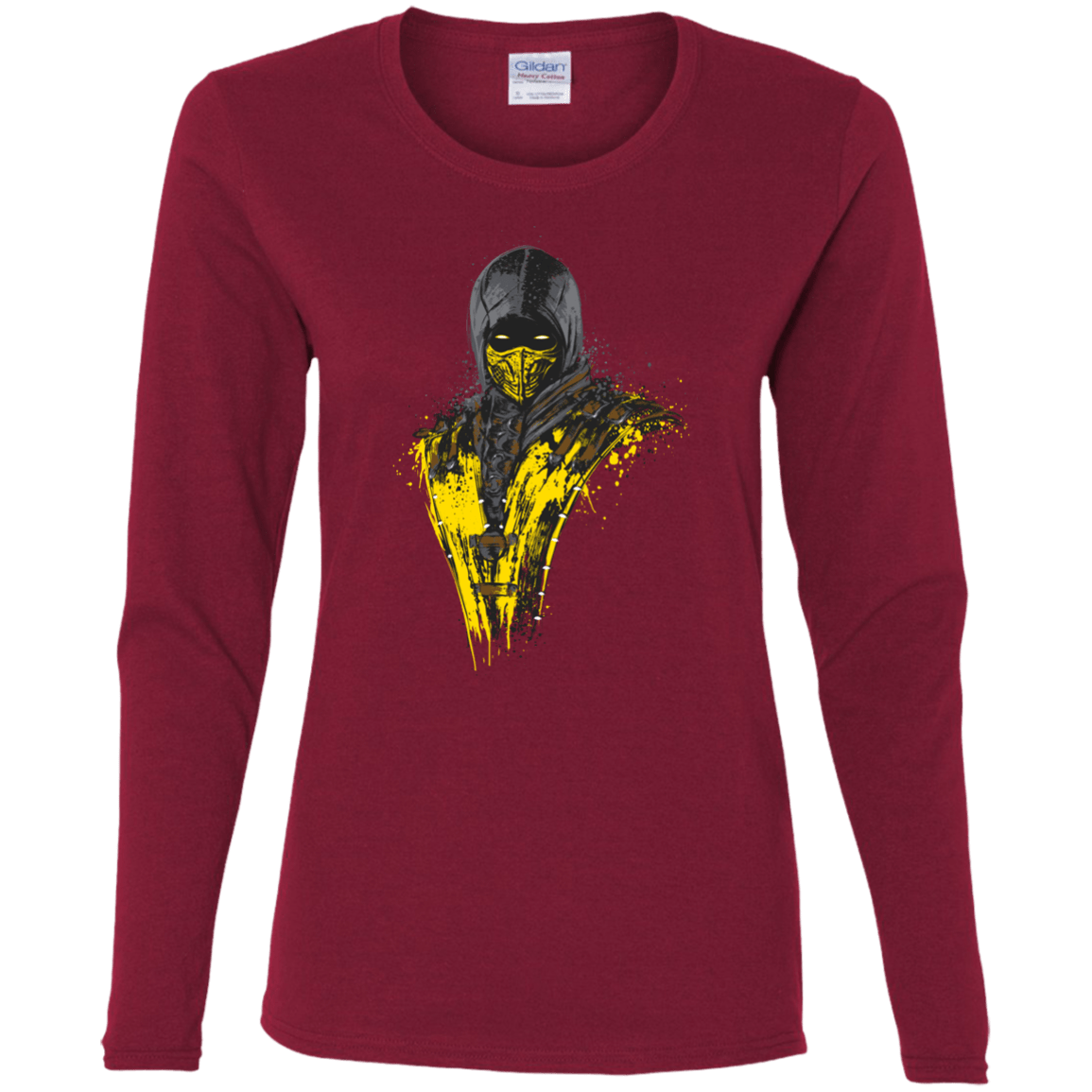 T-Shirts Cardinal / S Mortal Fire Women's Long Sleeve T-Shirt