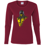 T-Shirts Cardinal / S Mortal Fire Women's Long Sleeve T-Shirt