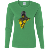 T-Shirts Irish Green / S Mortal Fire Women's Long Sleeve T-Shirt