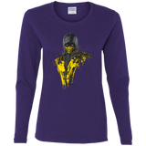 T-Shirts Purple / S Mortal Fire Women's Long Sleeve T-Shirt