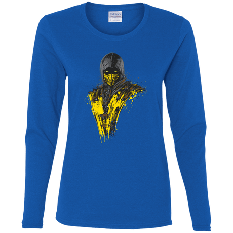 T-Shirts Royal / S Mortal Fire Women's Long Sleeve T-Shirt