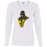 T-Shirts White / S Mortal Fire Women's Long Sleeve T-Shirt