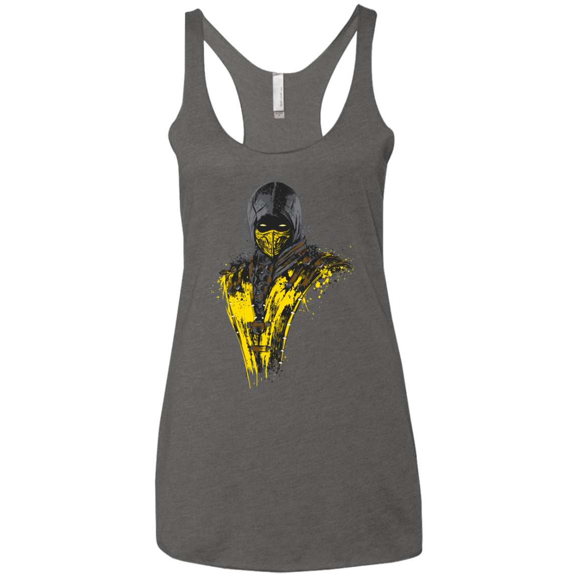 T-Shirts Premium Heather / X-Small Mortal Fire Women's Triblend Racerback Tank