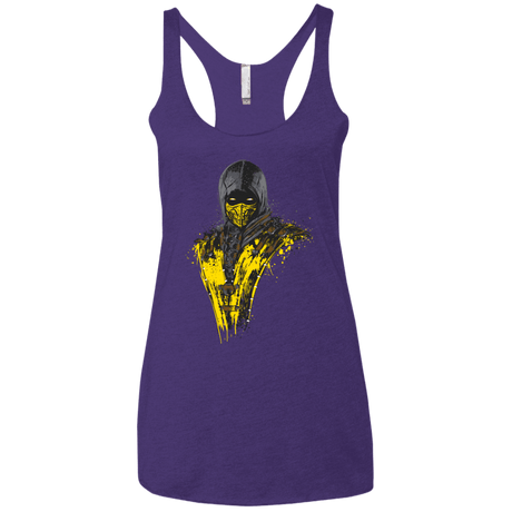 T-Shirts Purple Rush / X-Small Mortal Fire Women's Triblend Racerback Tank