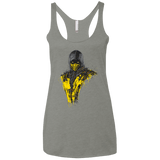 T-Shirts Venetian Grey / X-Small Mortal Fire Women's Triblend Racerback Tank