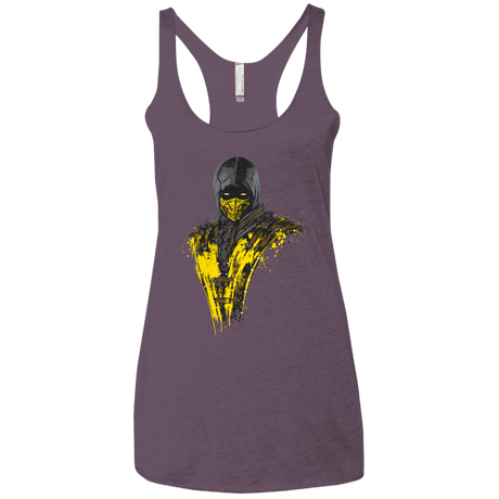 T-Shirts Vintage Purple / X-Small Mortal Fire Women's Triblend Racerback Tank