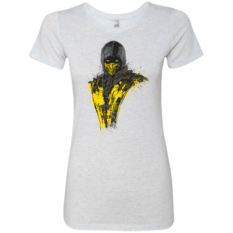 T-Shirts Heather White / S Mortal Fire Women's Triblend T-Shirt