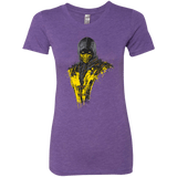 T-Shirts Purple Rush / S Mortal Fire Women's Triblend T-Shirt