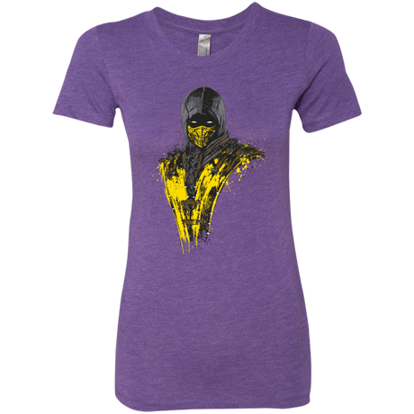 T-Shirts Purple Rush / S Mortal Fire Women's Triblend T-Shirt