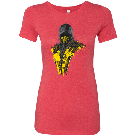 T-Shirts Vintage Red / S Mortal Fire Women's Triblend T-Shirt