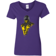 T-Shirts Purple / S Mortal Fire Women's V-Neck T-Shirt