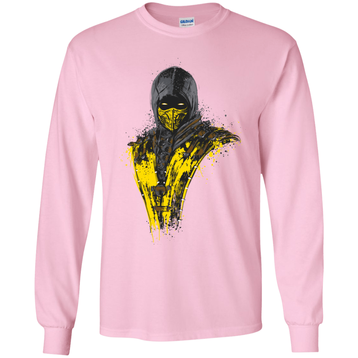 T-Shirts Light Pink / YS Mortal Fire Youth Long Sleeve T-Shirt