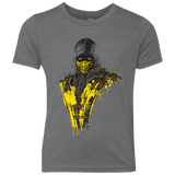 T-Shirts Premium Heather / YXS Mortal Fire Youth Triblend T-Shirt