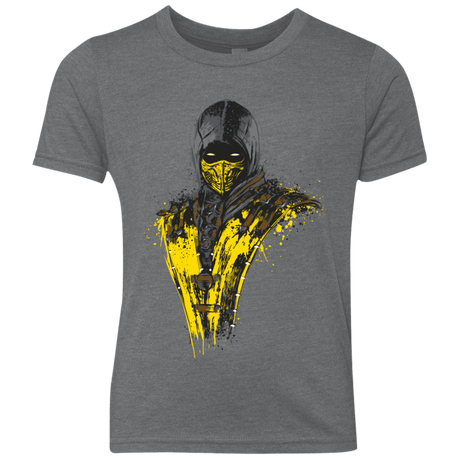 T-Shirts Premium Heather / YXS Mortal Fire Youth Triblend T-Shirt