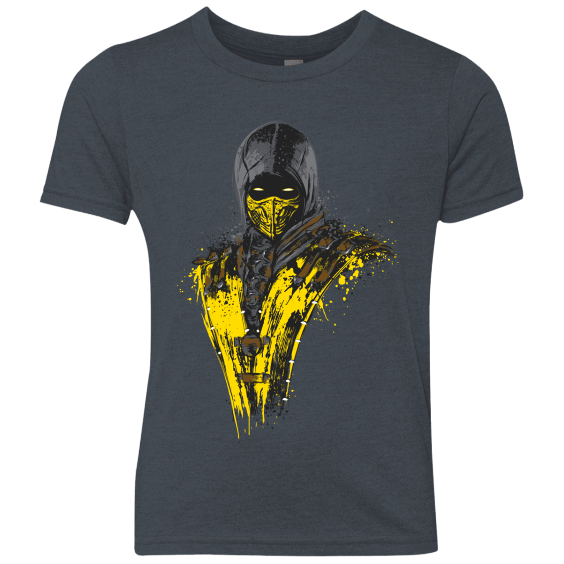 T-Shirts Vintage Navy / YXS Mortal Fire Youth Triblend T-Shirt