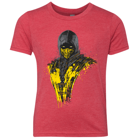 T-Shirts Vintage Red / YXS Mortal Fire Youth Triblend T-Shirt