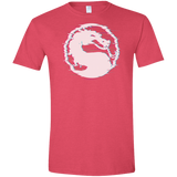 T-Shirts Heather Red / S Mortal Glitch Men's Semi-Fitted Softstyle