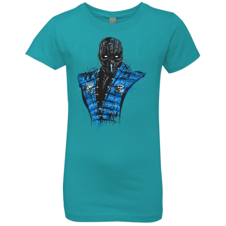 T-Shirts Tahiti Blue / YXS Mortal Ice Girls Premium T-Shirt