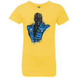 T-Shirts Vibrant Yellow / YXS Mortal Ice Girls Premium T-Shirt