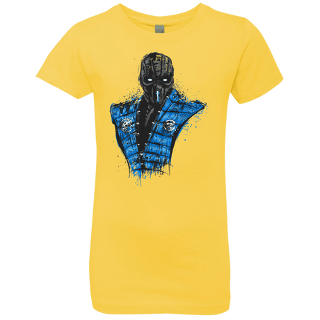 T-Shirts Vibrant Yellow / YXS Mortal Ice Girls Premium T-Shirt