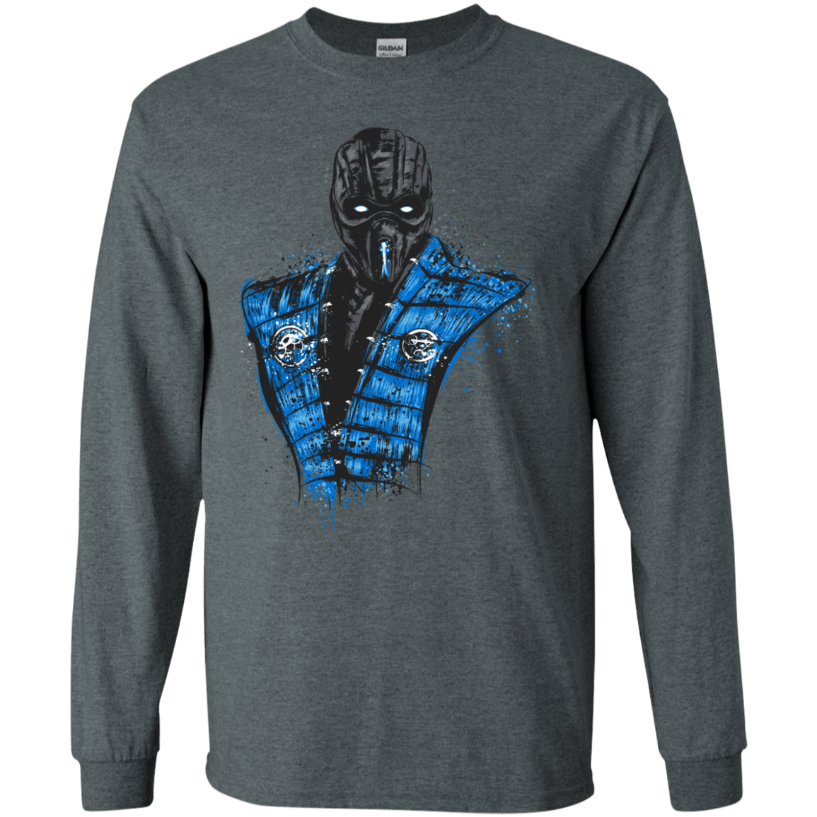 T-Shirts Dark Heather / S Mortal Ice Men's Long Sleeve T-Shirt