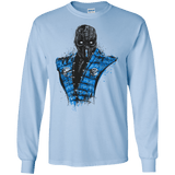 T-Shirts Light Blue / S Mortal Ice Men's Long Sleeve T-Shirt