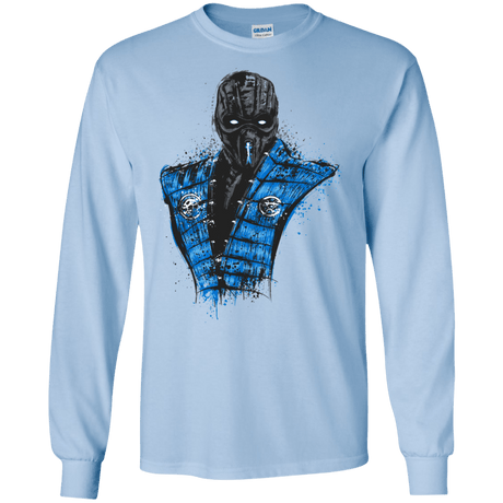 T-Shirts Light Blue / S Mortal Ice Men's Long Sleeve T-Shirt