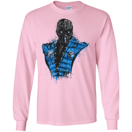 T-Shirts Light Pink / S Mortal Ice Men's Long Sleeve T-Shirt