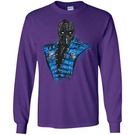 T-Shirts Purple / S Mortal Ice Men's Long Sleeve T-Shirt