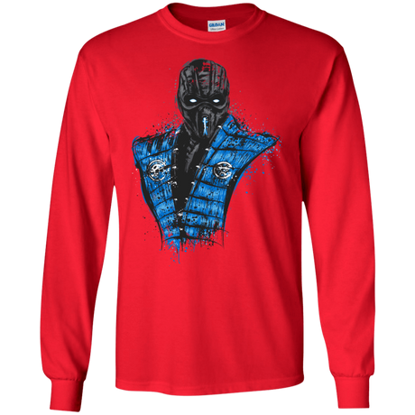 T-Shirts Red / S Mortal Ice Men's Long Sleeve T-Shirt