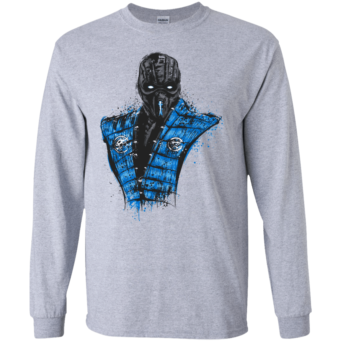 T-Shirts Sport Grey / S Mortal Ice Men's Long Sleeve T-Shirt