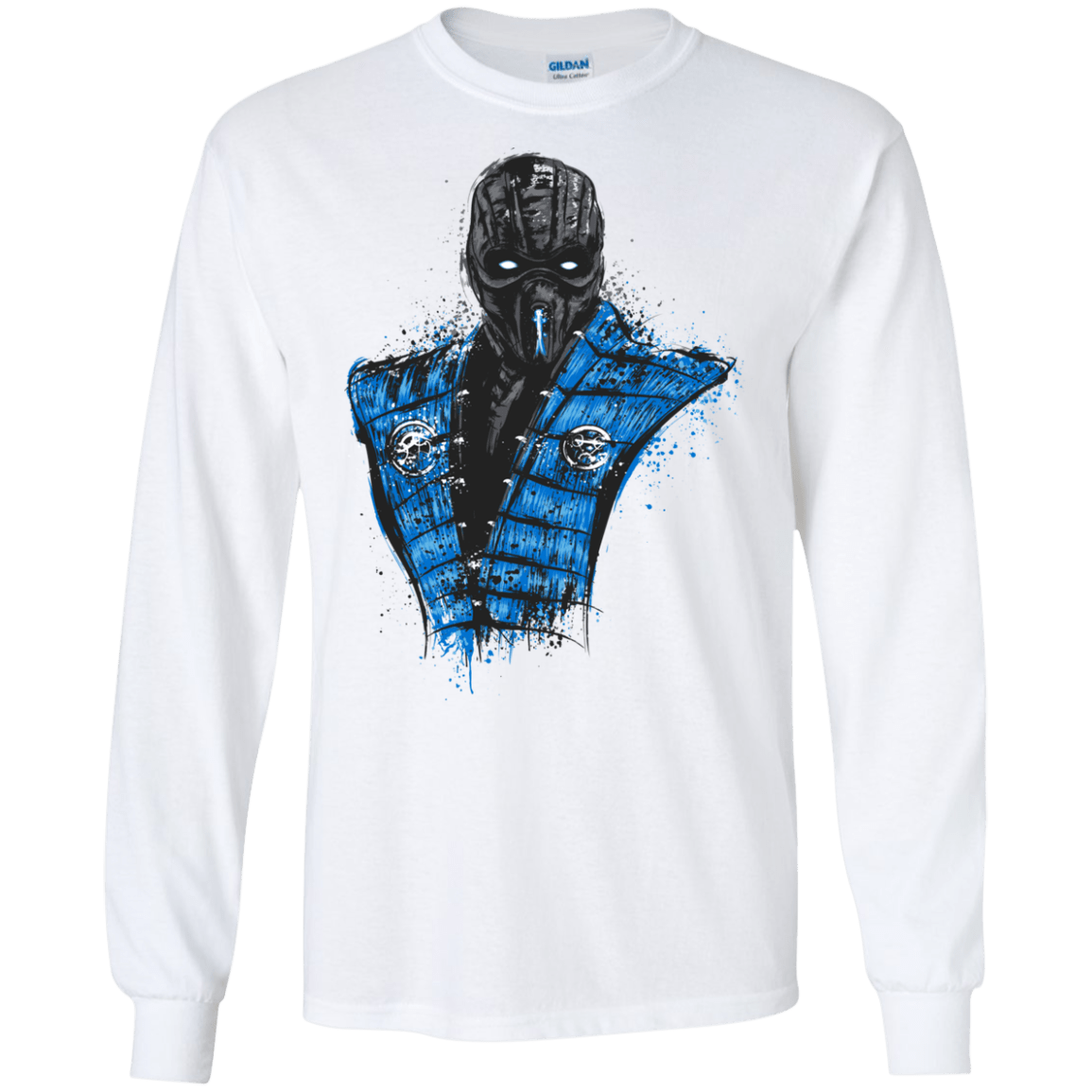 T-Shirts White / S Mortal Ice Men's Long Sleeve T-Shirt